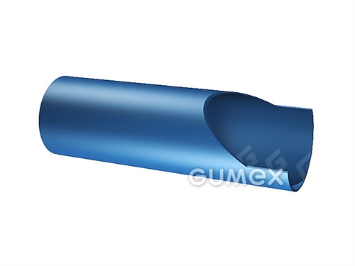 PA trubka pro vzduch, 8x1mm, 23bar, PA6, -10°C/+80°C, modrá